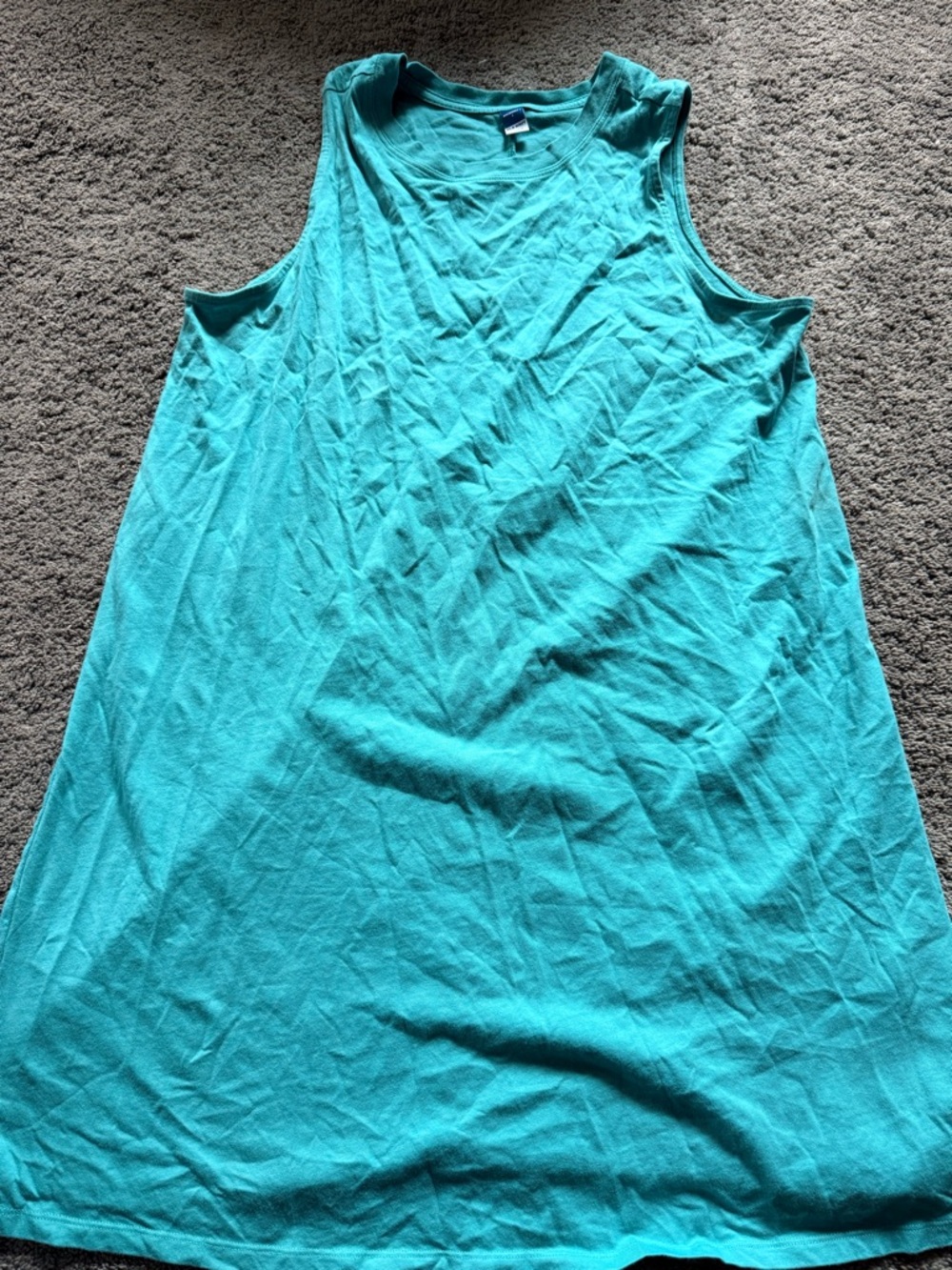 Old Navy Teal Scoop Neck Sleeveless Tank